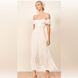 Reformation wedding dress